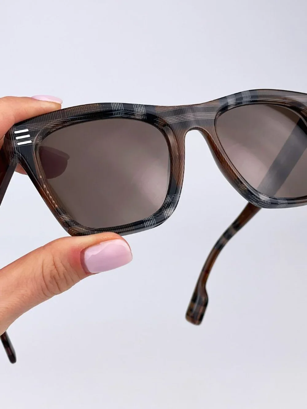 BURBERRY BE4348 396673 BROWN SQUARE SUNGLASSES